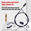 Choke Cable and Starter Valve Plunger Kit Compatible With Honda