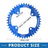 A ABSOPRO 42 Teeth 104mm Bicycle Wide Chainring Crankset Tooth