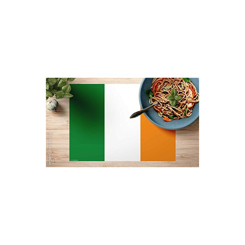 Place Mat Set – Ireland Flag – Pack of 10