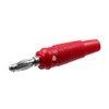 WITTKOWARE 4 mm banana plug with non-slip grip sleeve, screw/solder