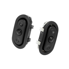 Hihaha Pair Radio Control Steering Wheel Switches for Chrysler for Jeep for Dodge for Ram 04685729AB 04685728AB Driver and Passenger Side Durable Material