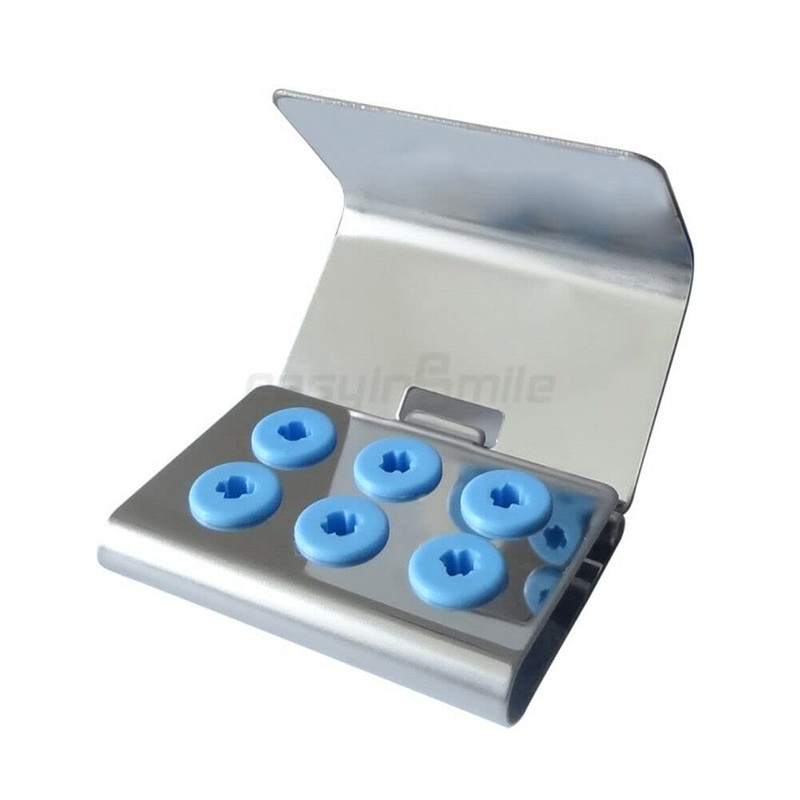 Dental Ultrasonic Piezo Scaler Tip Holder Box with Cover 6H