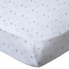 BabyCalin - Set of 2 Fitted Sheets Grey / Star