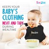 ToeZee Silicone Bibs for babies - Food Grade, BPA Free