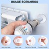 NHALESBG 10pcs Radiator Pipe Covers White, Plastic Pipe Boxing Covers