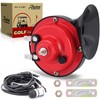 Roykaw Golf Cart 12 Volt Horn Kit Floor Mount Button