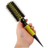 Mikinona Roller Hair Brush Soft Bristles Portable and Travel-friendly Hair