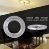 Heavy Duty Aluminium Alloy Rotating Bearing Turntable Round Dining Table