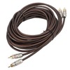 5m Car RCA Cable 2 Male to 2 Male Silicone