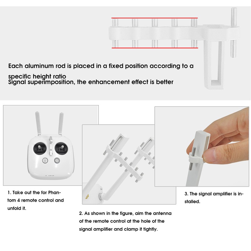Signal Amplifiers Easy Installation Yagi Antenna Amplifier for Phantom 3/4