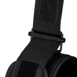 Stealth Sports Weight Lifting Belt – 6.5” Back Support Padded Workout Belt Auto Lock Buckle – Neoprene Gym Belt Men Women – Fitness Bodybuilding Training Deadlift Squats Weightlifting Belt (Black, Small)