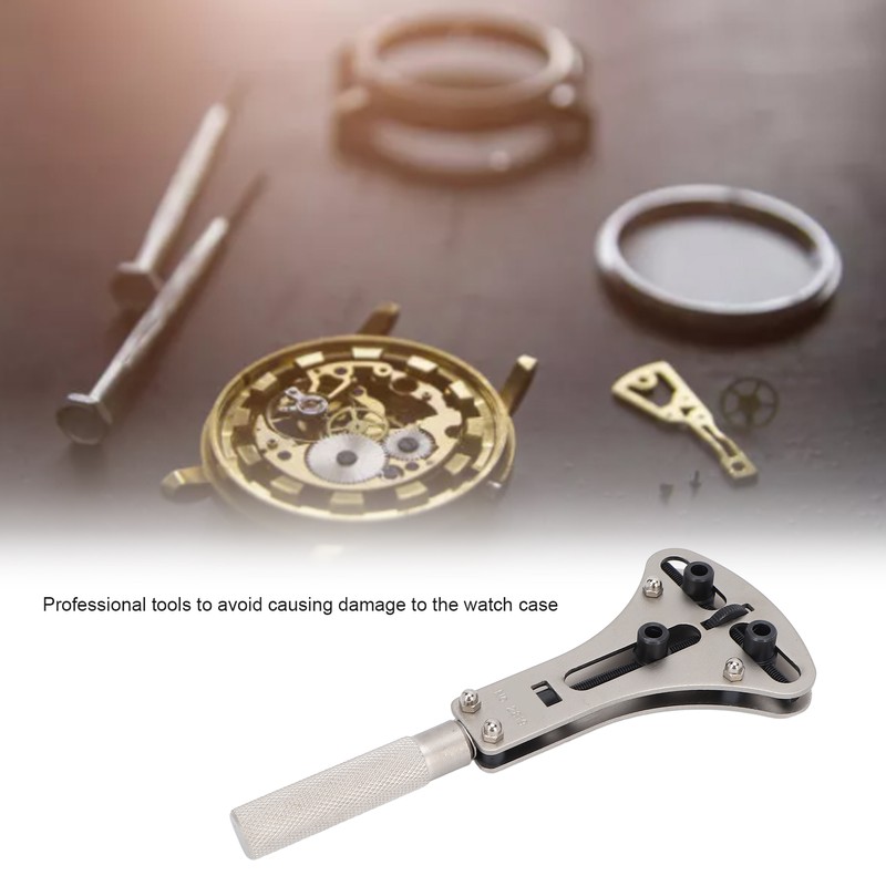 Professional Three Feet Watch Back Opener Alloy Watch Case Opener