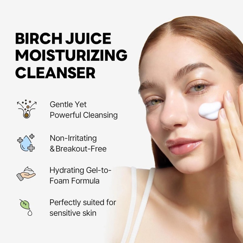 ROUND LAB - Birch Juice Moisturizing Cleanser [150ml]