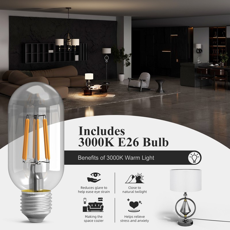 HYMELA Luxury Diamond Desk Lamp Dimmable Bedside Table Lamp Touch