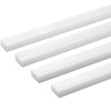 Roowest 4 Pcs UHMW Precision Milled Bar for Jigs Crosscut
