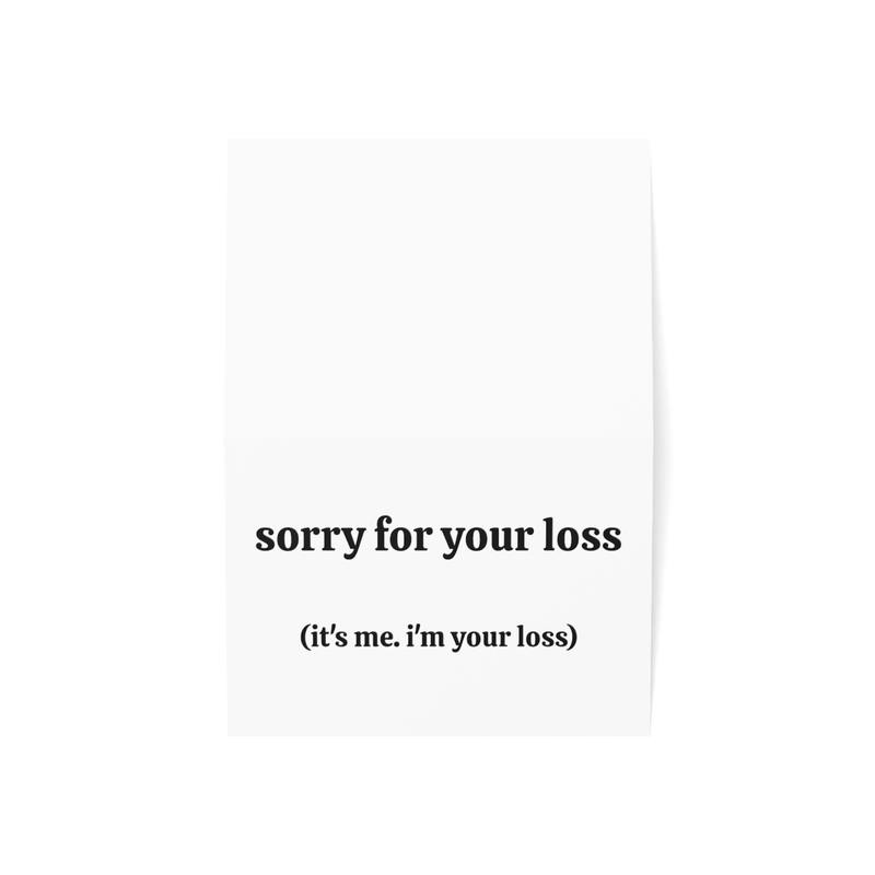 Sorry For Your Loss Card