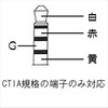 [Made by COMON] 3.5 φ (4 pole male) to RCA