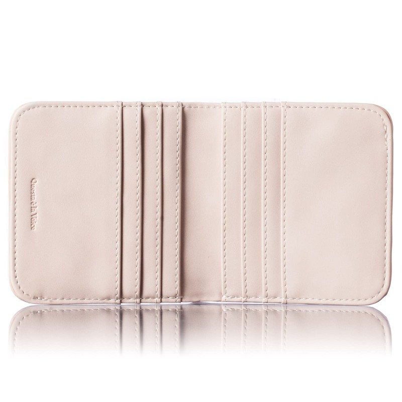 Voice le murrine Women's Bifold Mini Wallet, Made in Italy,