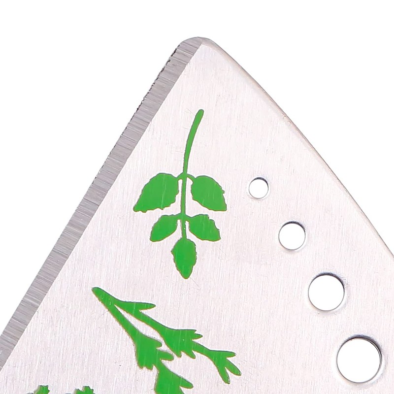 Hsthe Sea 9 Holes Herb Stripper Leaf Stripper Herb Cutter