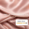 Large Silk Scrunchie for Women & Girls, 100% Mulberry Silk