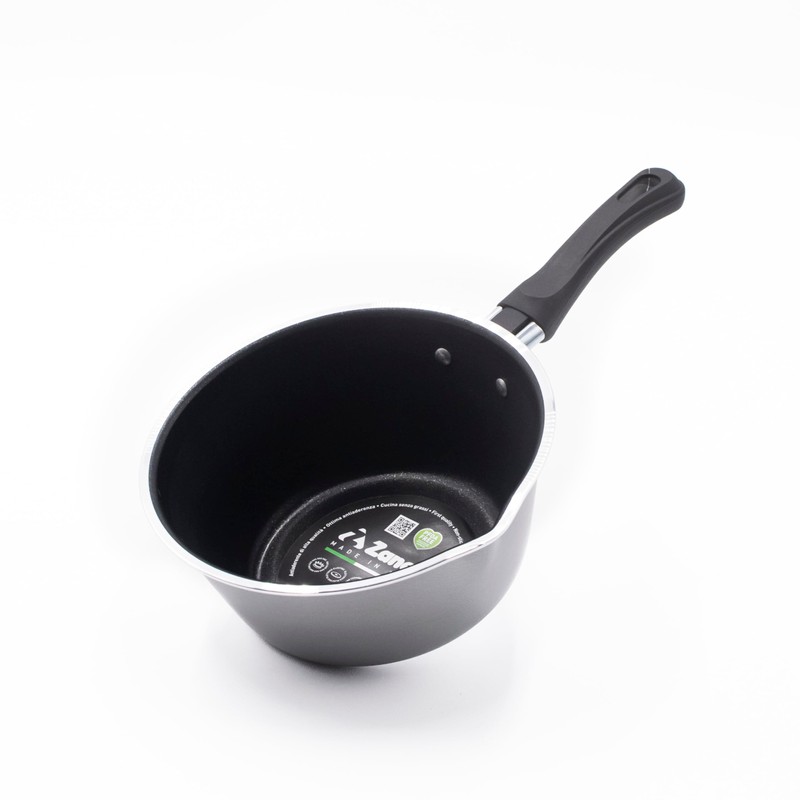 Zanetti, Non-Stick Conical Casserole Dish with Spout, Food Grade Aluminium,
