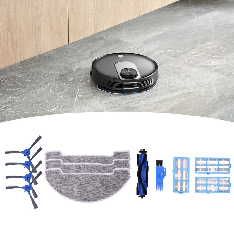 Robotic Vacuum Cleaner Kit with Side Brush Rag Filter Main