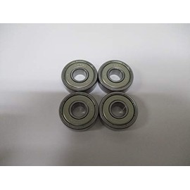 Miniature Bearings [NSK] Steel with Both Seals, 608ZZ Inner Diameter 0.3 x Outer Diameter 0.9 x Width 0.3 inches (8 mm) x Outer Diameter 0.9 inches (22 mm) x Width 0.3 inches (7 mm) (Set of