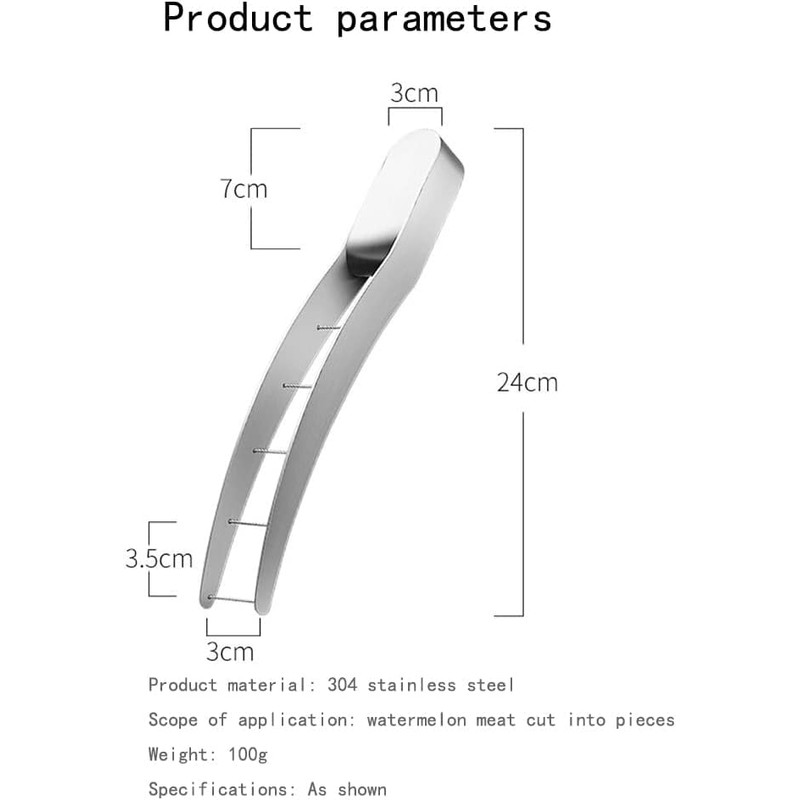 TKMARS Watermelon Cutter Melon Cutter Watermelon Cutter Stainless Steel Suitable