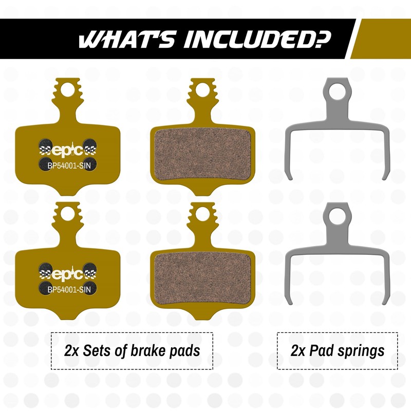 epic Disc Brake Pads for SRAM Rival, RED, Apex, Force,