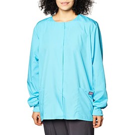 Cherokee womens Warm Up Medical Scrubs Jacket, Turquoise, XX-Small US
