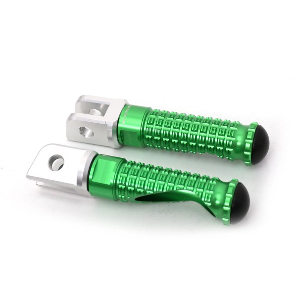 Kawasaki Green MPRO Rider Front Foot Pegs Pedal For Kawasaki
