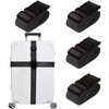 Luggage Straps for Suitcases TSA Approved Travel Belt 4 Pack
