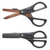 Kokuyo Scissors 2-Way Hakoake Titanium Glueless Blade, Black Hasa-PT412D
