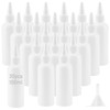 ZEONHEI 30 Pcs 100ml Small Squeeze Bottles, Empty Squeeze Condiment