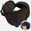 SARISUN Travel Pillows for Airplanes, Airplane Pillow with Eye Mask