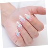 BIUDECO 30pcs Nail Charms Pearl Star Nail Gems Manicure Art
