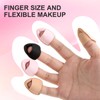 6Pcs Mini Powder Puff, Soft Finger Makeup Puff Mini Makeup