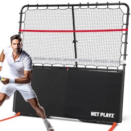 Pickleball Rebounder Training Aid, Adjustable Angle Easy Setup & Storage - Perfect Your Forehands Backhands Dinks Volleys Accuracy Coordination Kitchen Control, Designed for Pickleball