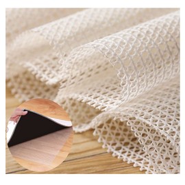 Non-Slip Area Rug Pad,PVC Floor Protector Rug Mat with Non-Slip Frosted Back,Extra Thick Rug Pad Chair Mat for Rugs Mattresses on Hardwood Tile Floor for Keeping Rugs Safe and in Place(19.7×31.5in)