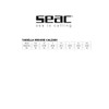 Seac Regular, 5 mm Neoprene short Diving Boots with Semi-Rigid