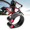 35mm Carbon Fiber Mountain Bike Bicycle Seat Post Clamp Quick