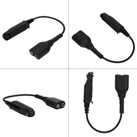 Baofeng Uv 9R To K1 Baofeng Uv 9R Pro Abs Black A58 K Head 2Pin Walkie Talkie For Audio Cable Adapter For Baofeng Bf 9700 A 58 Uv Xr