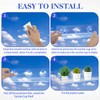 Reallnaive 3 Pack 12 Inch Window Suction Cup Shelf for