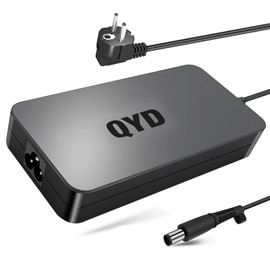 QYD 90W 120W Notebook Power Supply Replacement Charger for HP Pavilion DV6 DV7 DV7T DV8 DV8T HDX X18 15 DV7-2185DX DV7-2180 DV7-2180US DV7-3085DX DV4-5200 DV4-5204TX Laptop Charger Power Cord