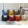 Slouchy Nylon Hobo Bags Women Trendy Underarm Crescent Shoulder Bag