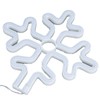 70in Neon Sign Romantic Christmas Snowflake Battery USB Powered LED