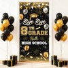 AIBIIN 8TH Grade Graduation Decorations 2026 Backdrop Bye Bye 8TH