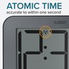 La Crosse Technology Atomic Digital Wall/Table Clock, 10" x 6.5"