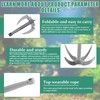Molbory 4 Hooks Grappling Hooks with 20 m Rope and