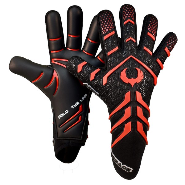 Renegade GK Apex Strapless Professional Soccer Goalie Gloves (Sizes 6-12,